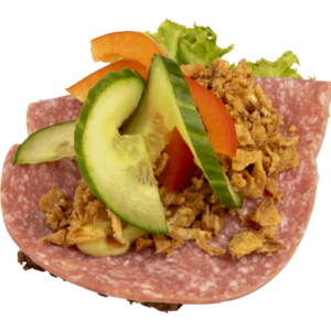 Snitte m. spegepølse