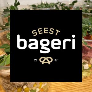 Salat m. rugsnacks (vegetar)