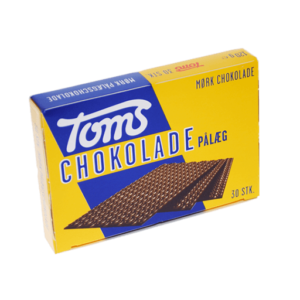 Toms pålægschokolade mørk